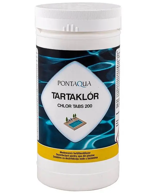 Utolsó esély Pontaqua Tartaklór medence fertőtlenítő, tablettás, 1kg